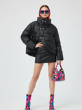 BYMANYC ® New York Chelsea Statement Buckle Puffer Jacket