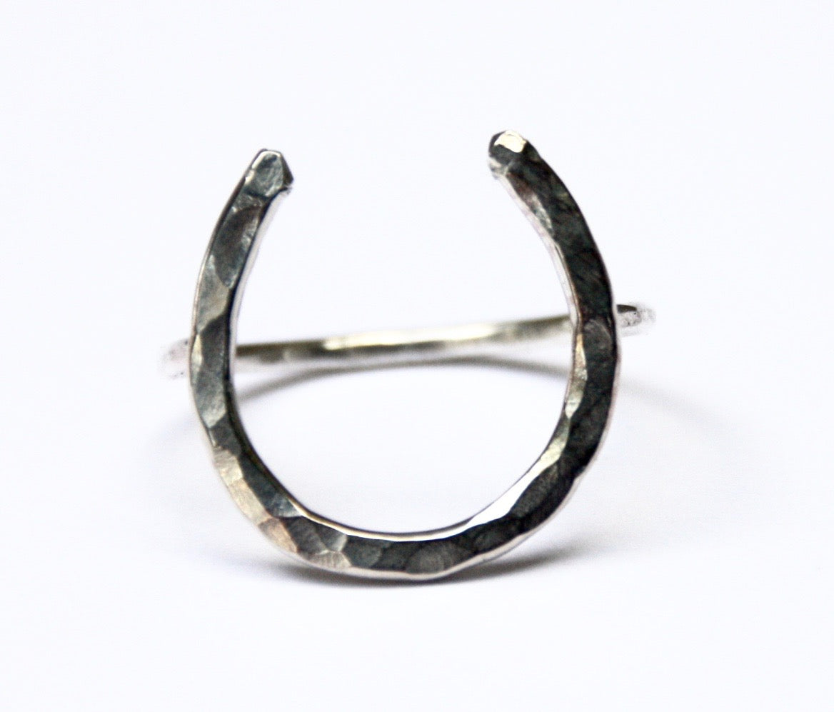 Lucky Horseshoe Ring - Large-1