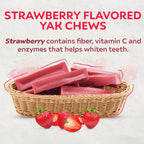 Yak Dog Chew Pack – 6 Flavor-Infused Sticks