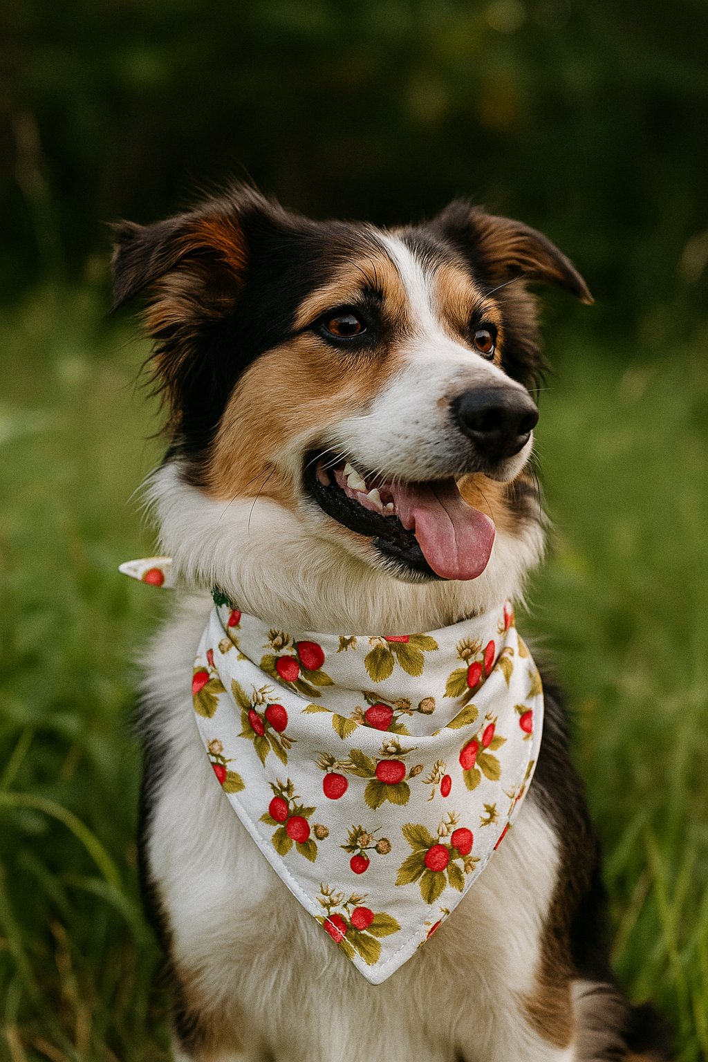 Strawberry Dog Bandana