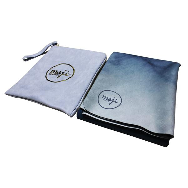 Suede & Natural Rubber Travel Yoga Mat-4
