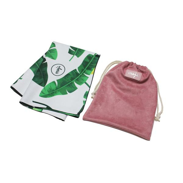 Suede & Natural Rubber Travel Yoga Mat-2