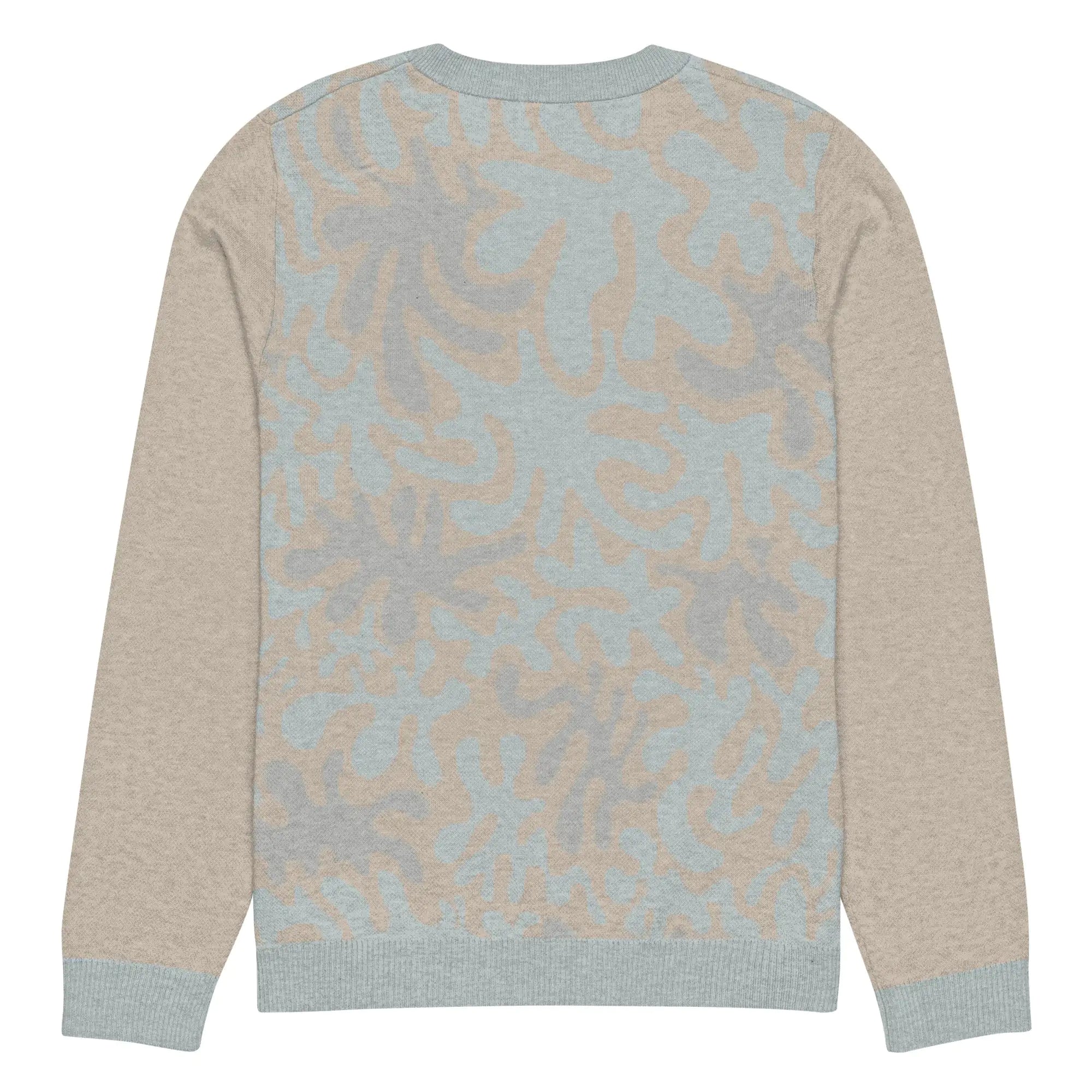Coral Sands Knit Crew - Sustainable Ocean-Inspired Men's Sweater with 4ocean Partnership