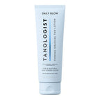 Tube of Tanologist Daily Glow Firming Gradual Tan Lotion on a white background