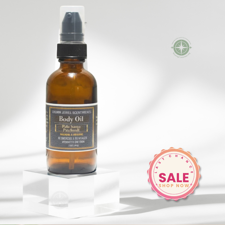 The ESCAPE Men's All Natural Scented Body Oil