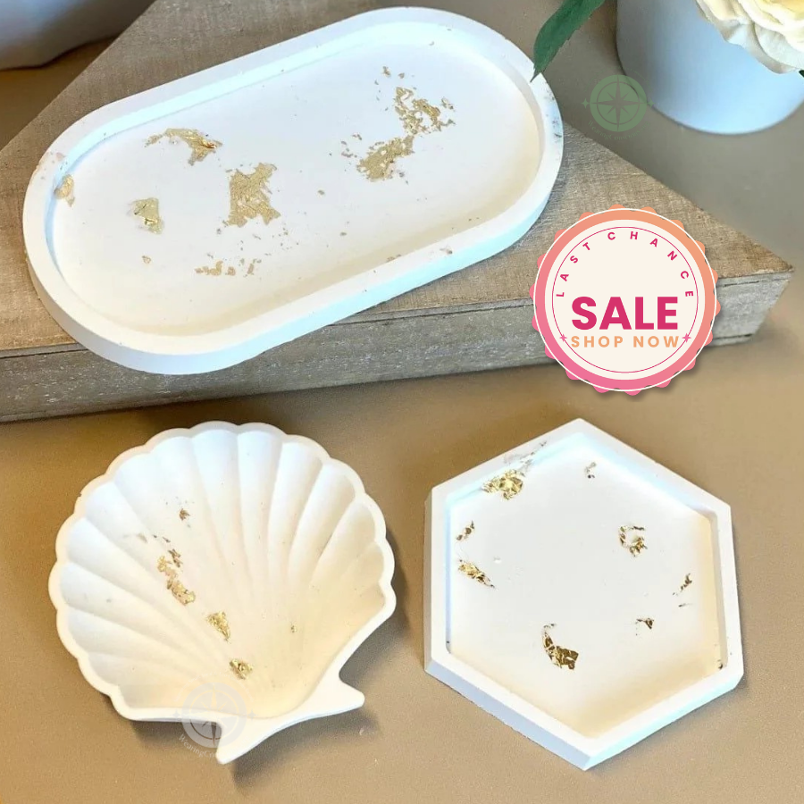The JESMONITE Handmade Decorative Tray