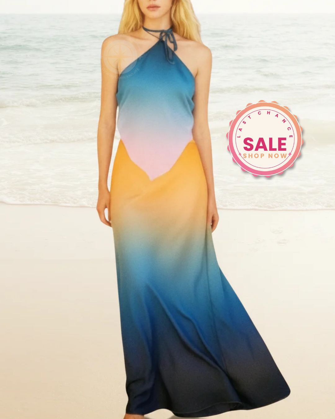 The MIRA COSMOS Silk Dress Set
