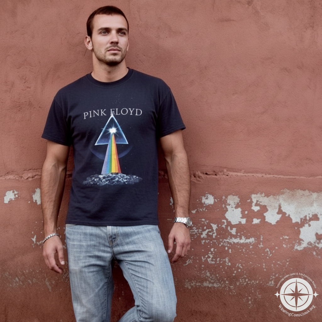 The PRISM Pink Floyd Delta Pro Weight Cotton Tee