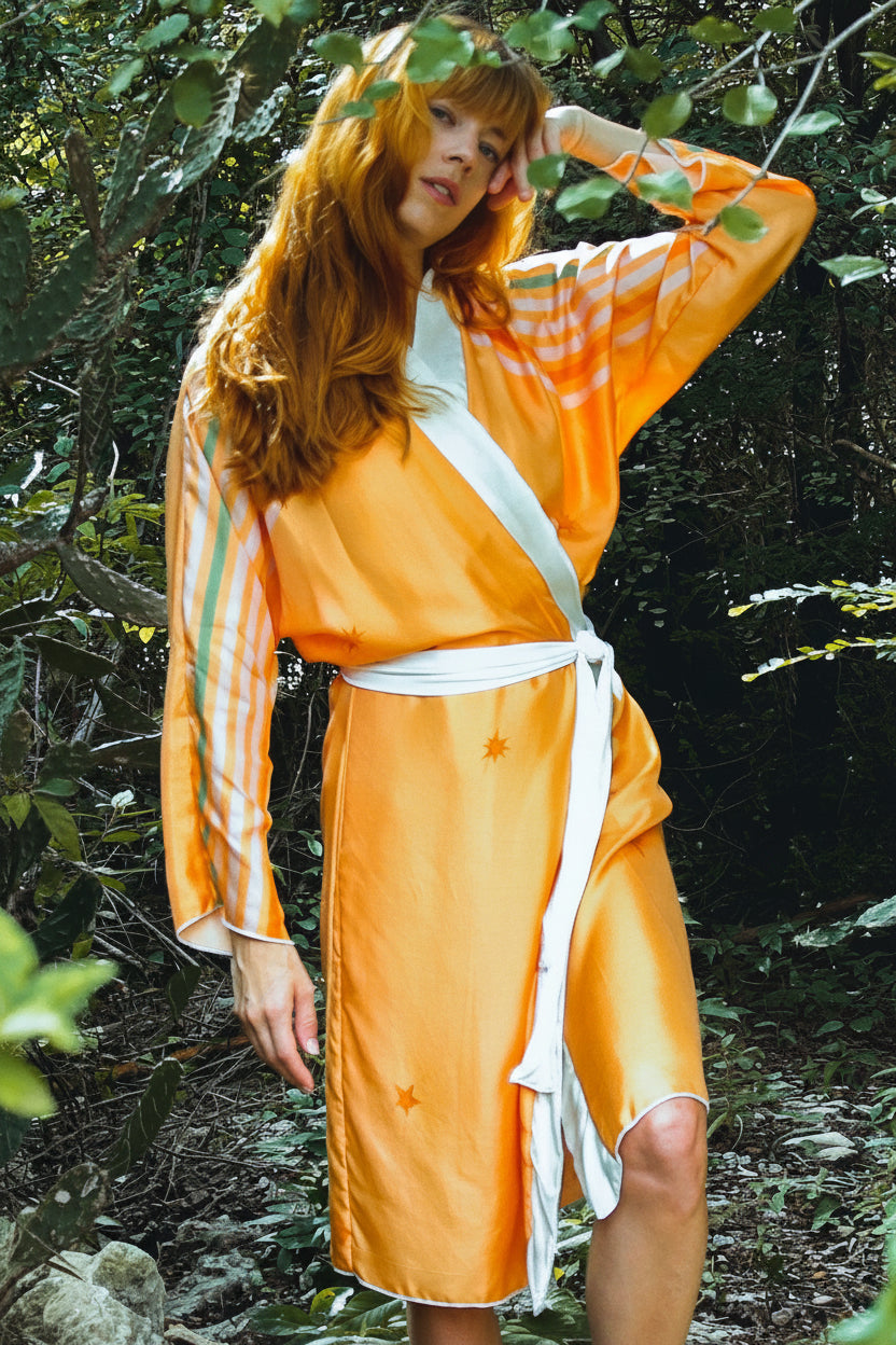 The Rigel Robe in Yucatan Rainbow-2