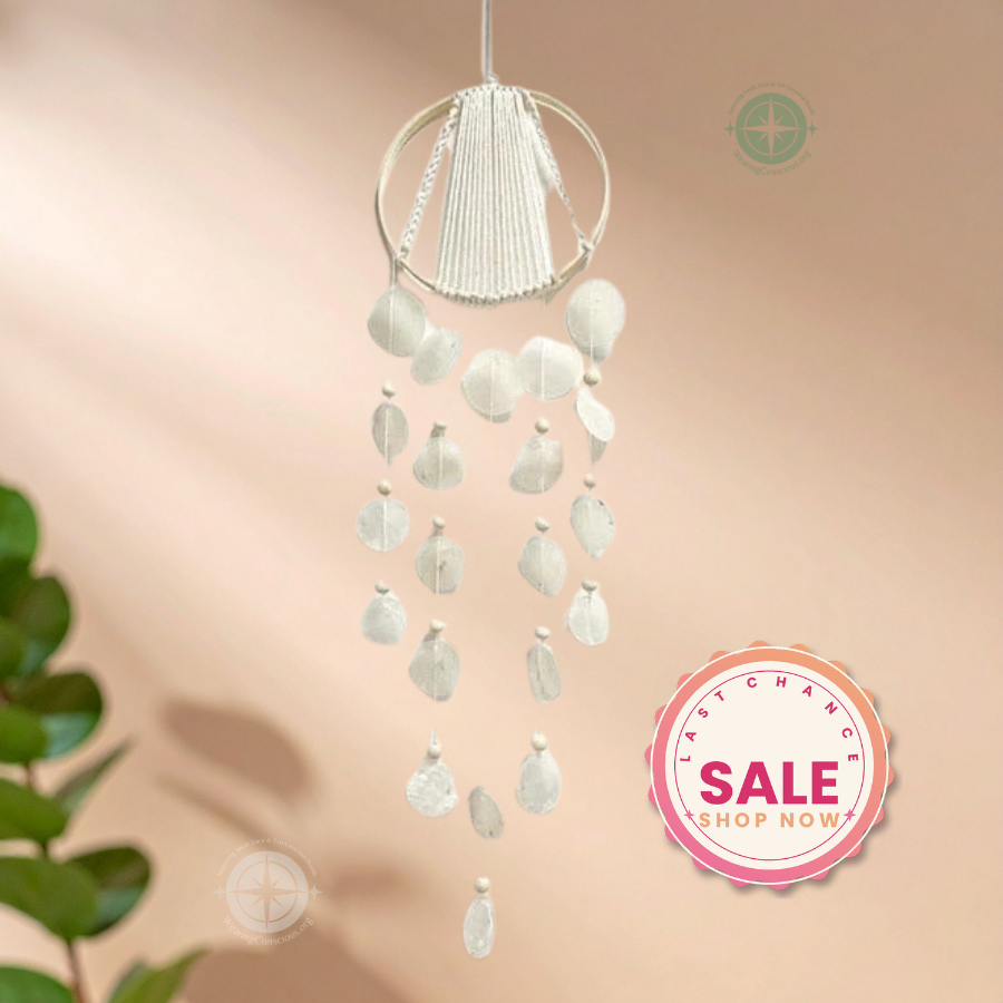 The SHELL Handcrafted Hanging Shell Wind Chime – 9 Styles Available