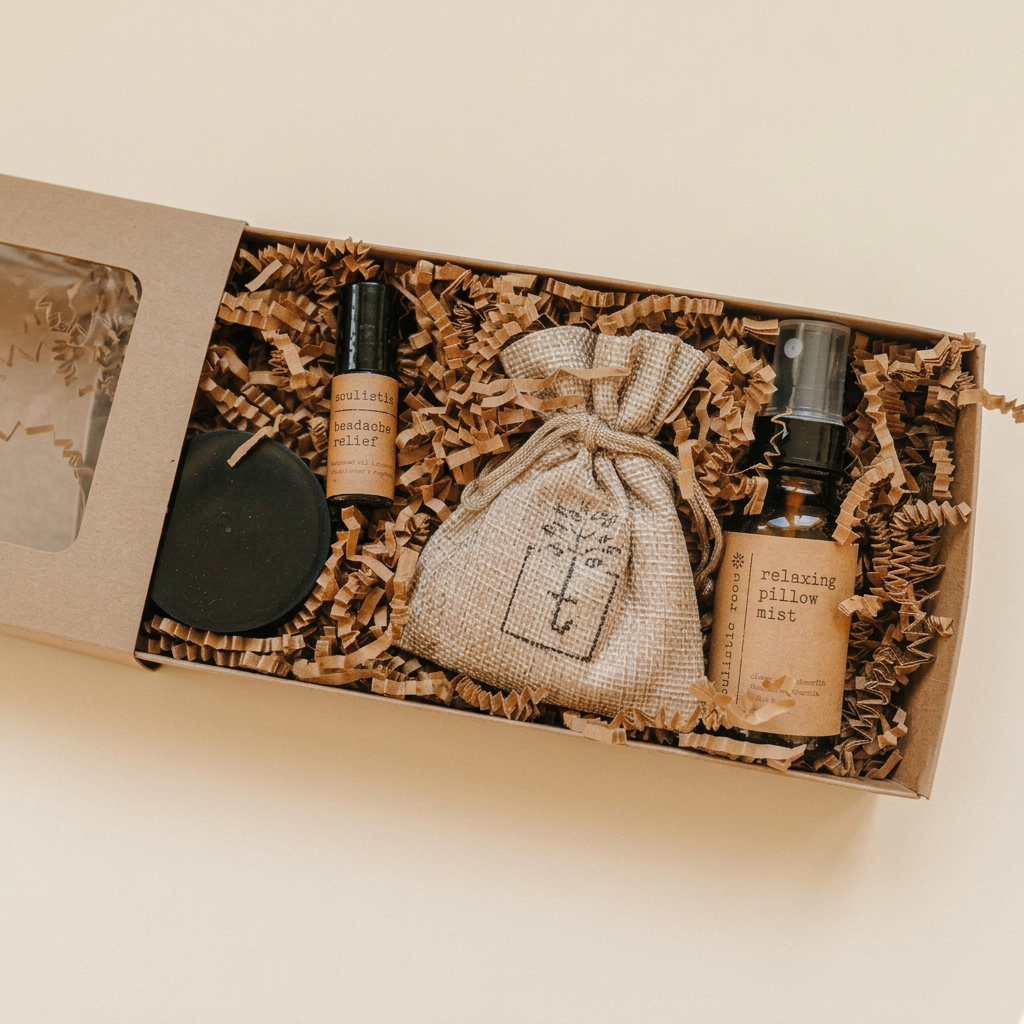 The REVIVE Four-Piece Natural Relaxation Gift Set