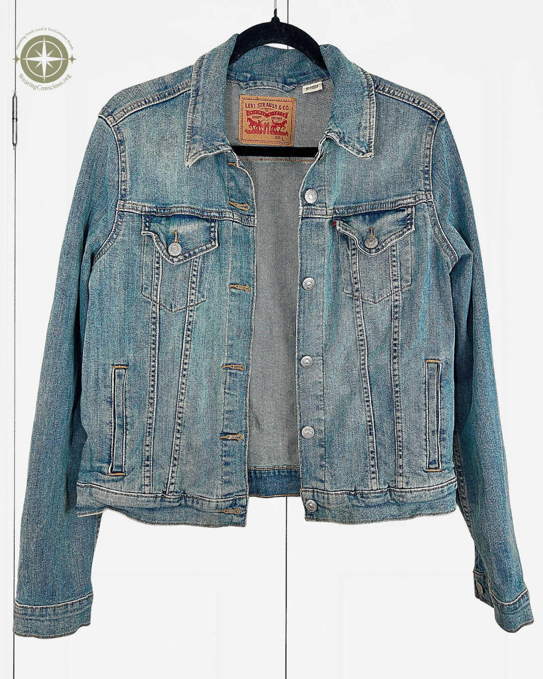 The VAL FLEURY Customized Levi’s Denim Jacket