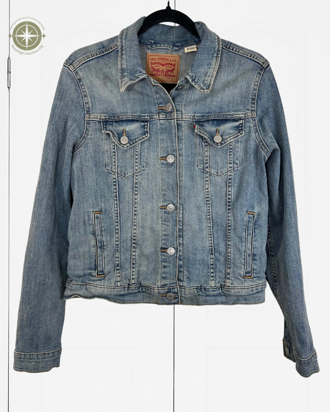 The VAL FLEURY Customized Levi’s Denim Jacket