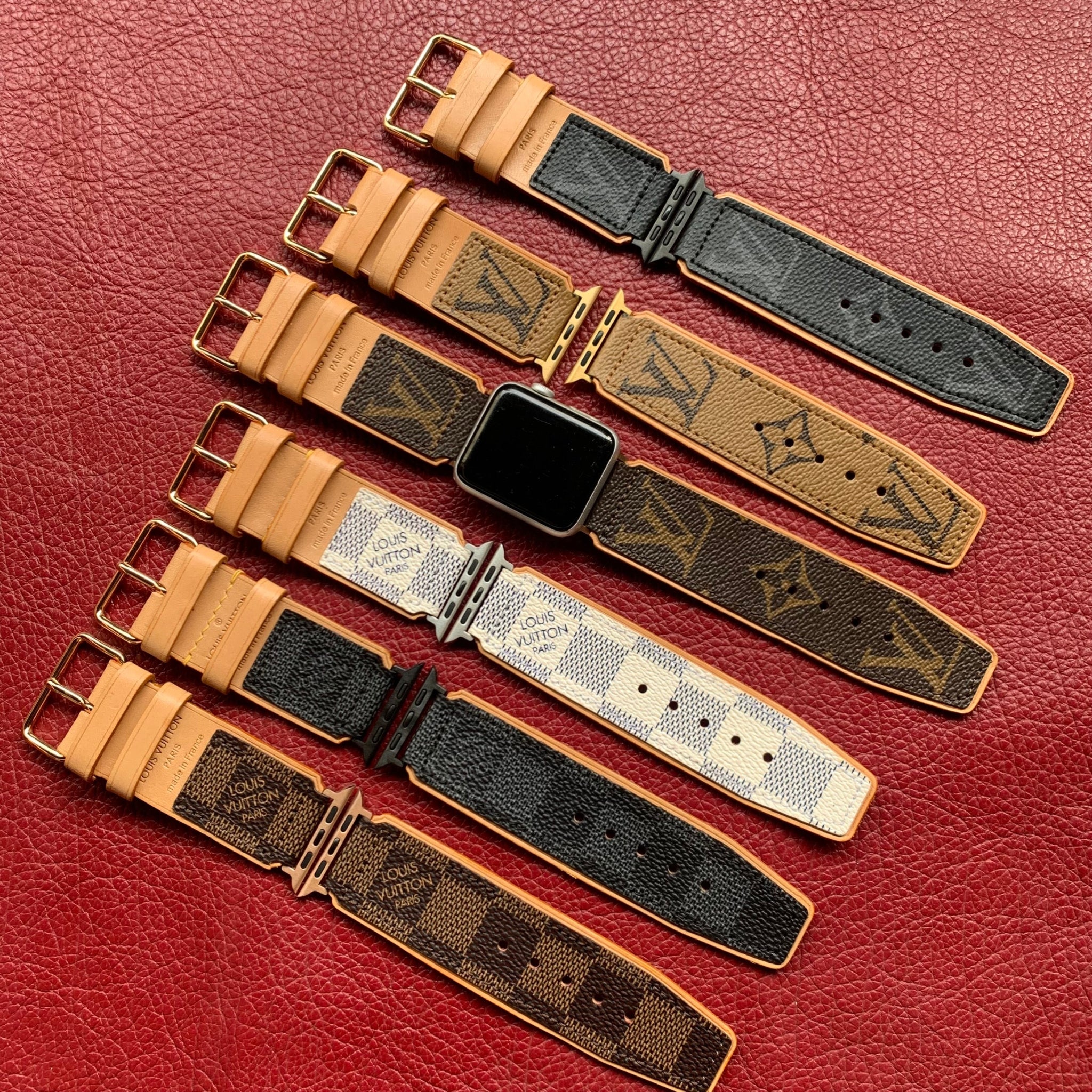 Recycled Louis Vuitton Apple Watch Band