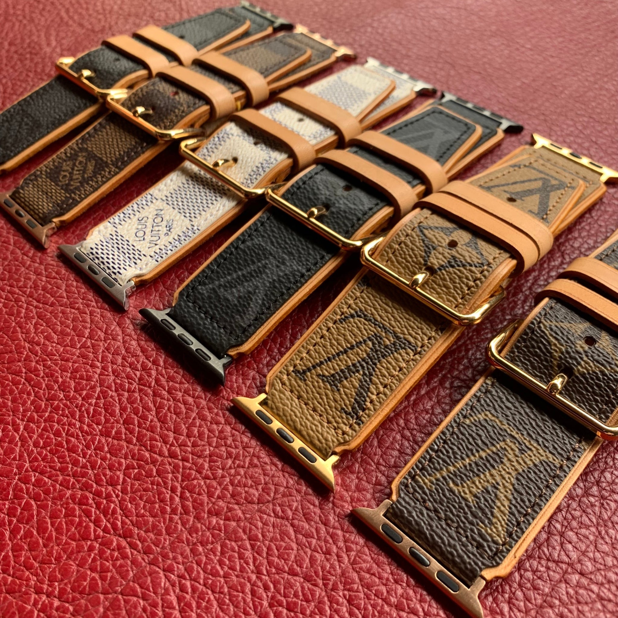 Recycled Louis Vuitton Apple Watch Band