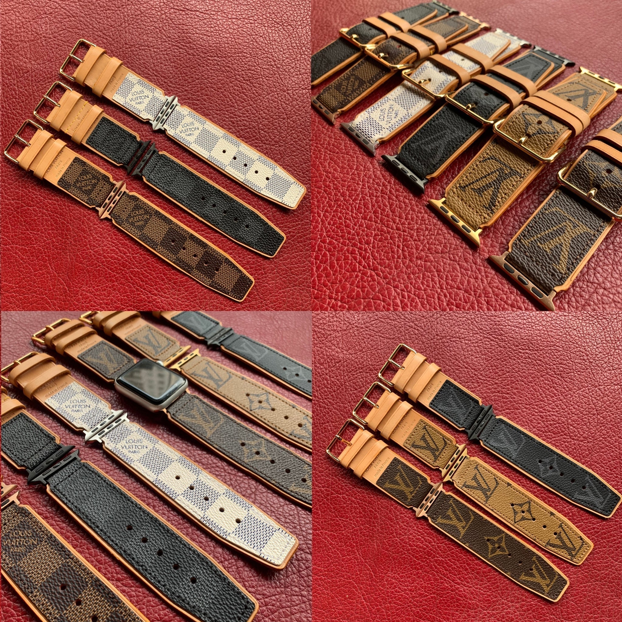 Recycled Louis Vuitton Apple Watch Band