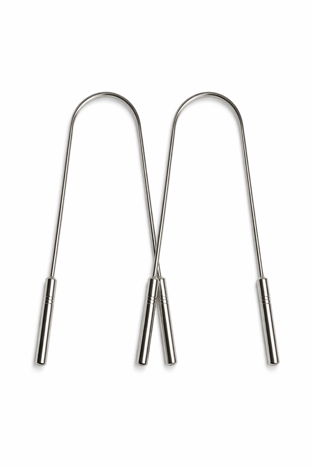 Stainless Steel Tongue Scraper – Ayurvedic Oral Detox Tool for Fresh Breath & Bad Breath Relief