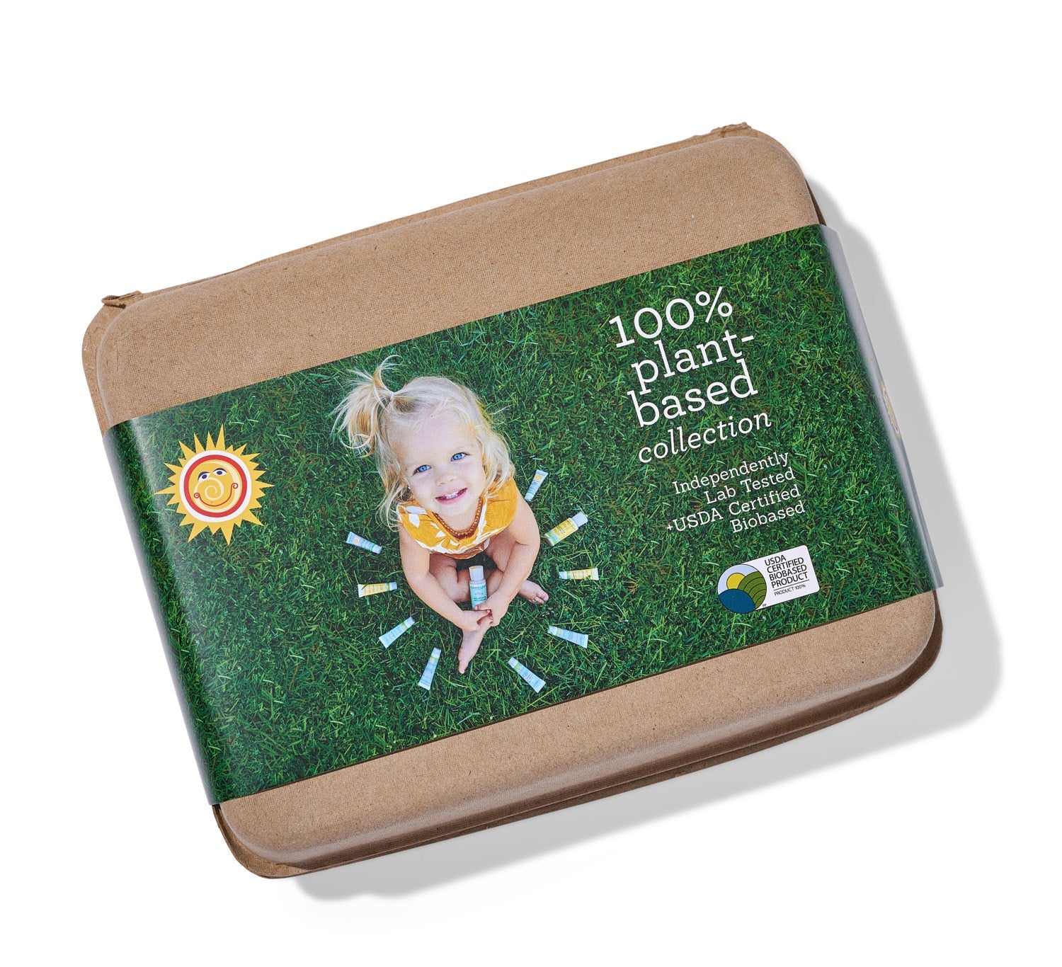 Top of the 100% Plant-Based Handwashing Set Package