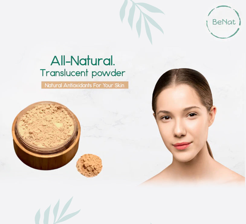 Refillable All-Natural Translucent Loose Powder