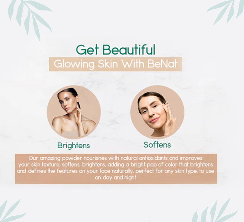 Refillable All-Natural Translucent Loose Powder