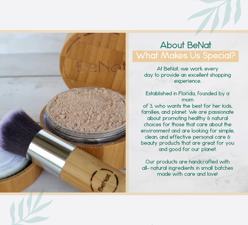 Refillable All-Natural Translucent Loose Powder