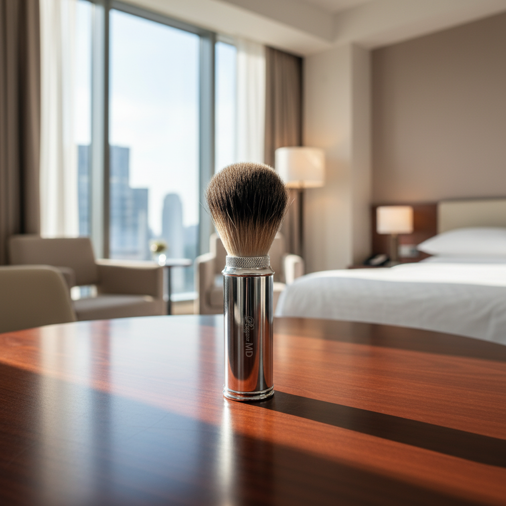 CR21 Travel Shave Brush - 3 piece-0