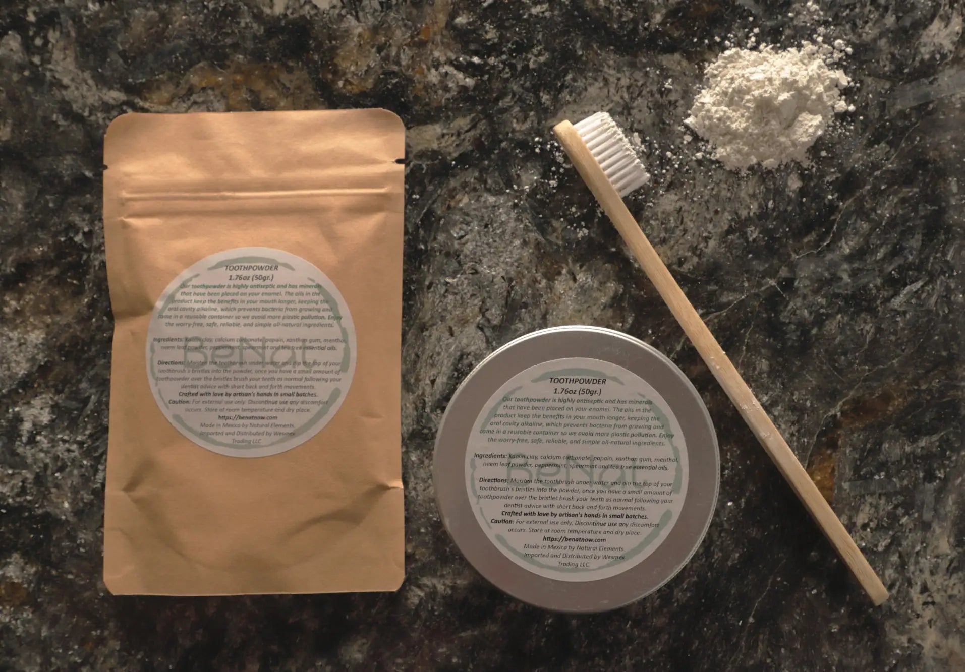 BeNat Tooth Powder Bundle