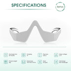 Under-Eye Red Light Therapy Skin Rejuvenation and Relaxation Massager