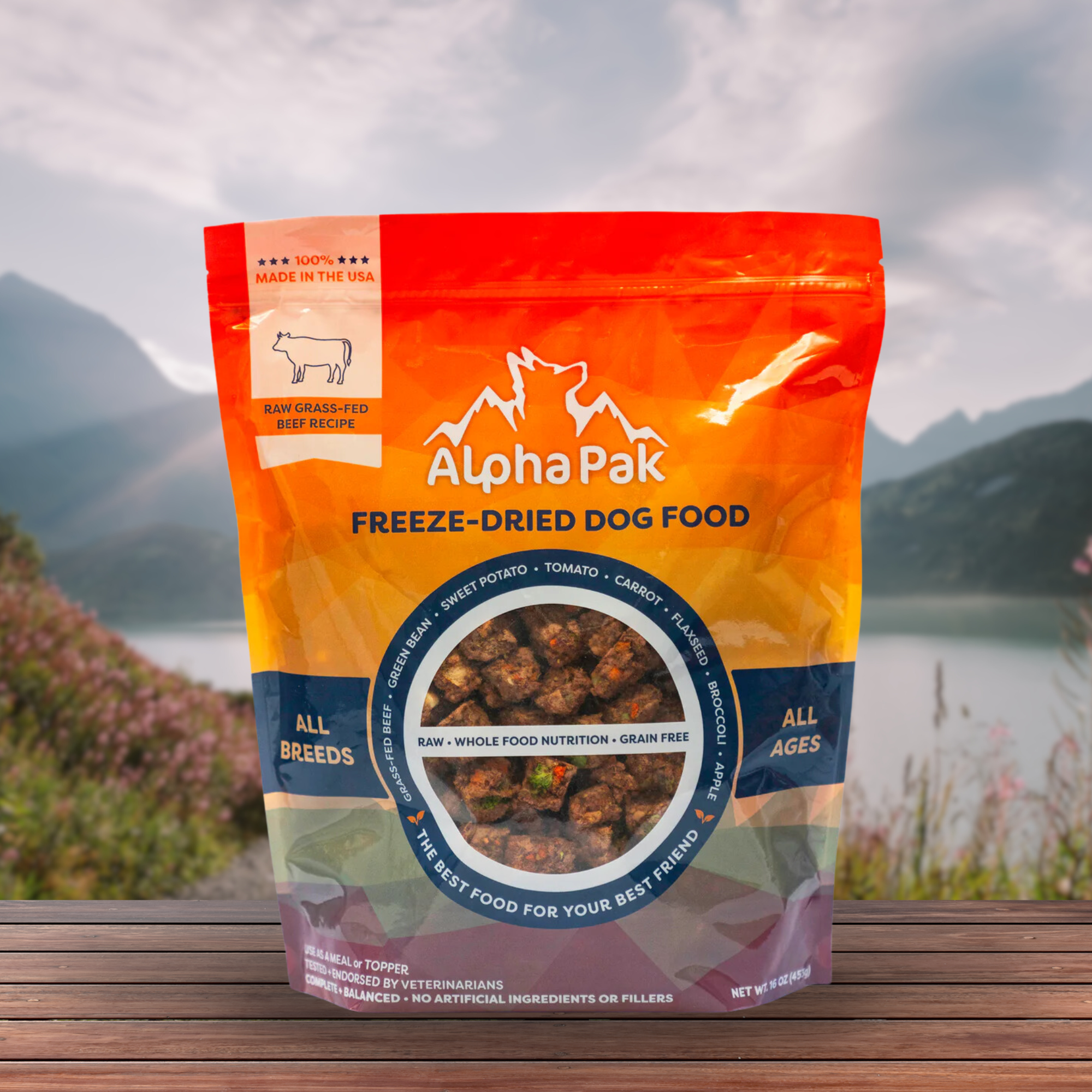 Premium Raw Freeze Dried Dog Food – Beef