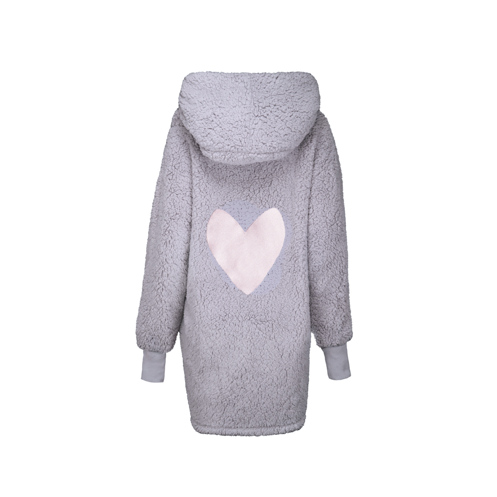 Classic Heart Sherpa Lounger Jacket