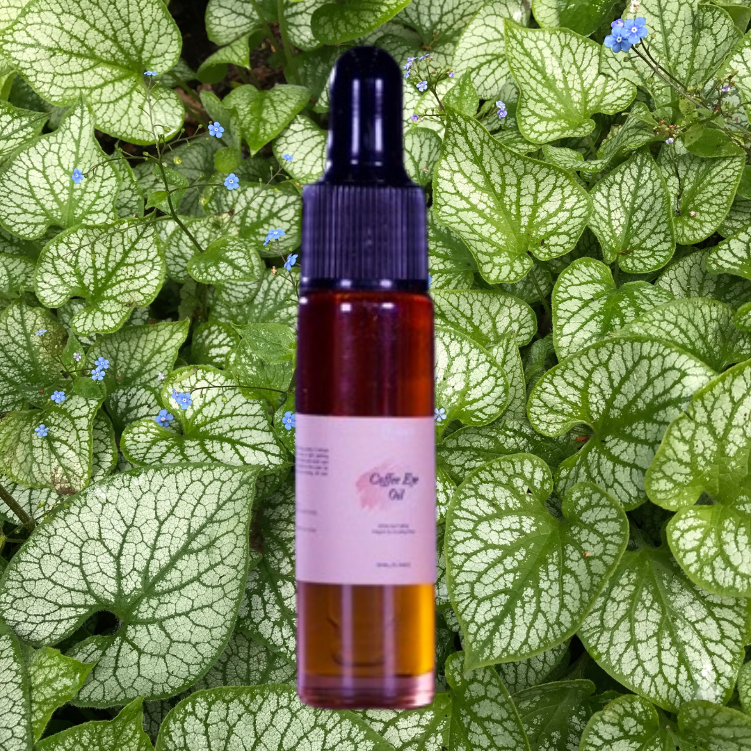 Organic Coffee Bean Eye Oil by Oyu Botanica – Lightweight, Hydrating, Puffiness Reducer