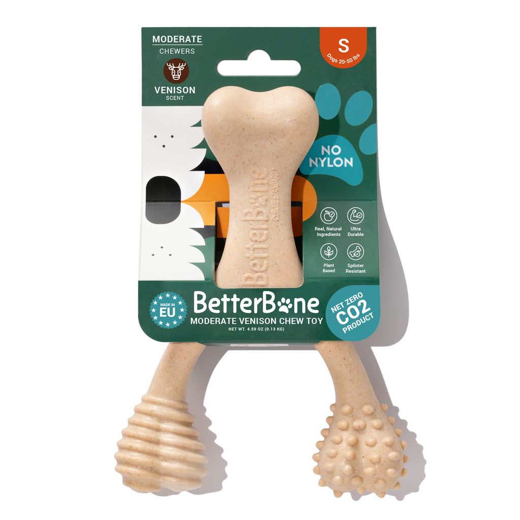 The SMALL WISHBONE BetterBone Plant-Based Chew Toy