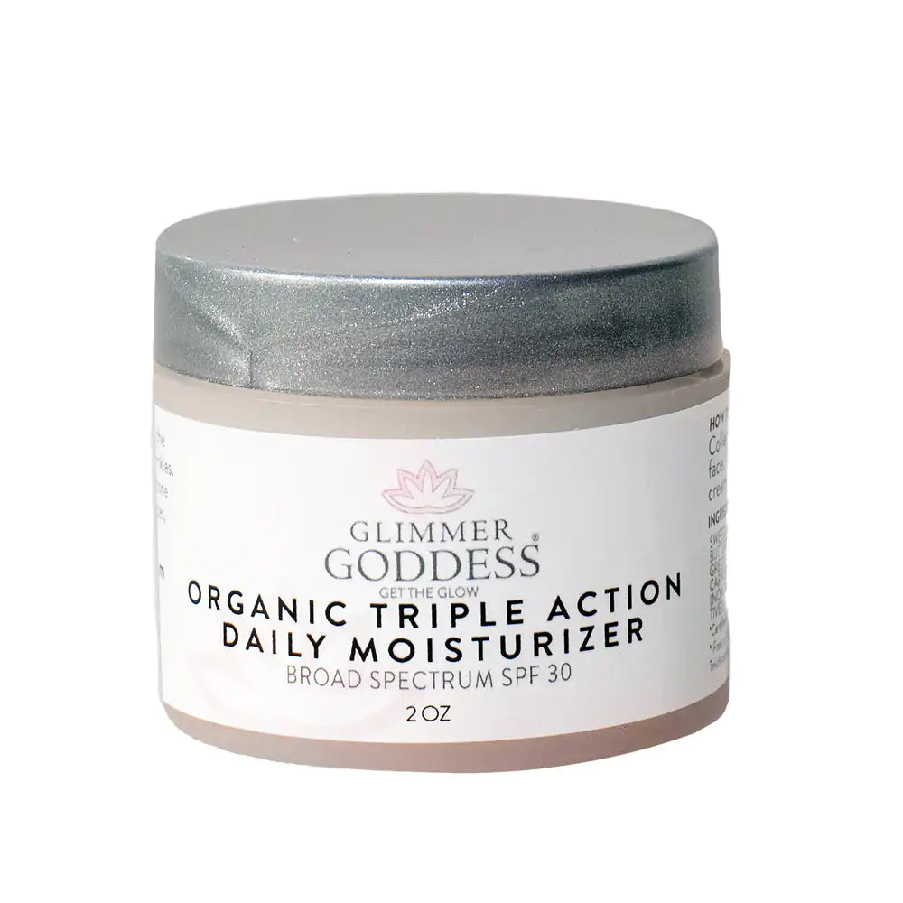 Organic Triple Action Daily Face Cream SPF 30 – 2 Oz