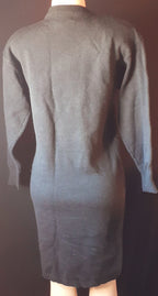 Vintage 1980s Sequin Sweater Dress – Plain Jane, Size Small (Fits S–M)