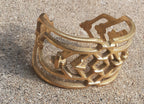 Vintage Brass Bangle Bracelet