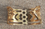 Vintage Brass Bangle Bracelet