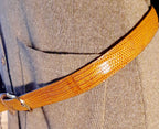 Vintage Brighton Genuine Lizard Belt – Size S/M