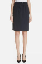 Vintage Emporio Armani Wool Crepe Pencil Skirt – Gray, Size 2 / IT 36