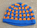 Vintage Hand Crochet Beanie Hat – One Size, Stretch Fit
