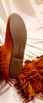 Authentic Vintage Minnetonka Moccasin Boots – Size 9, Genuine Suede