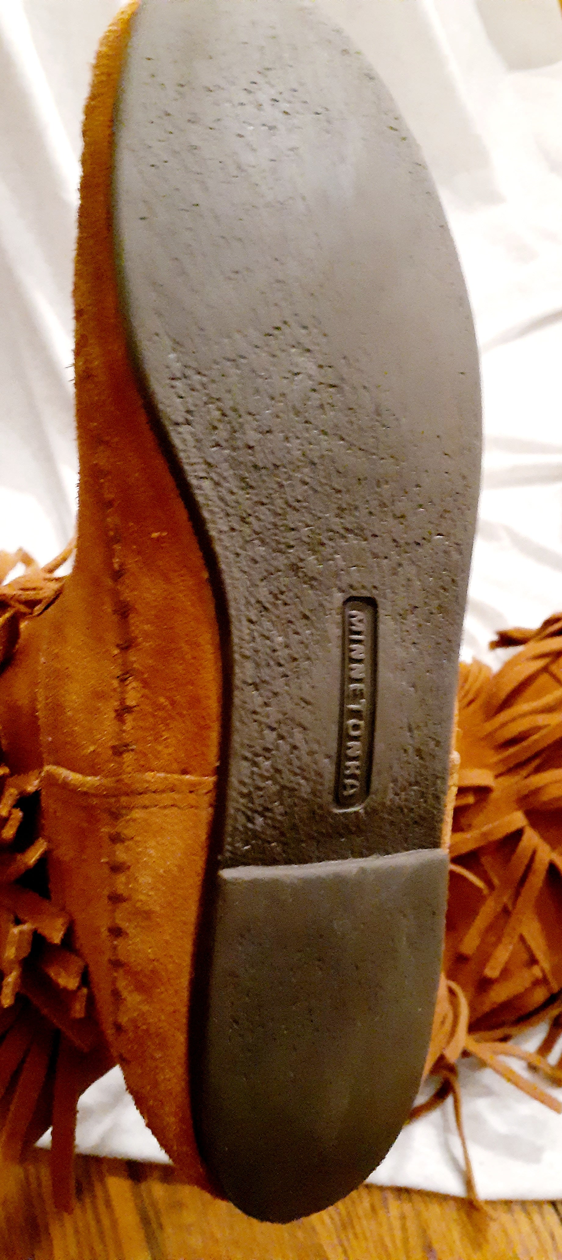 Authentic Vintage Minnetonka Moccasin Boots – Size 9, Genuine Suede