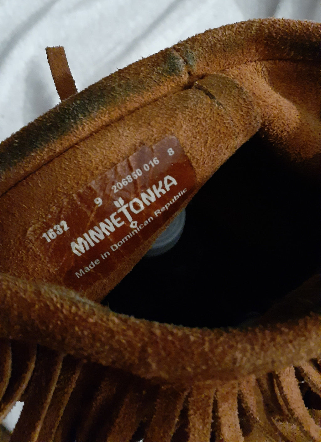 Authentic Vintage Minnetonka Moccasin Boots – Size 9, Genuine Suede