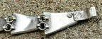 Vintage Mother of Pearl and Sterling Silver Bracelet – 7"