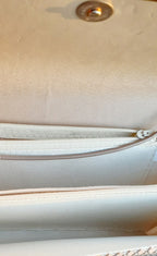 Vintage Mesh Metal Clutch (1980s) – Nude