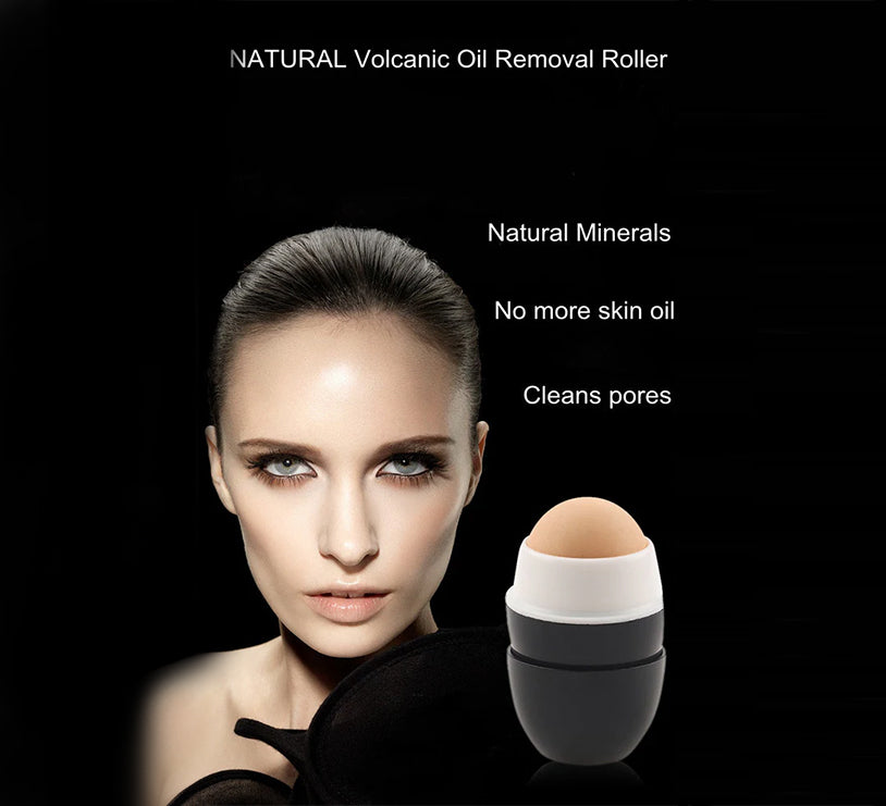 Volcanic Stone Natural Oil-Absorbing Face Roller