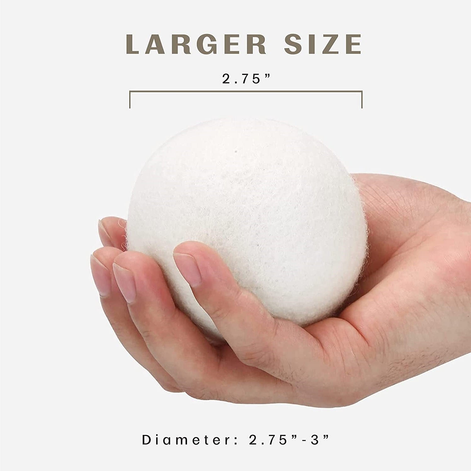 Pursonic 100% Pure New Zealand Wool Dryer Balls – 36 Pack Family Bundle