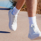 Bread Cloud White Elastic Shoelaces