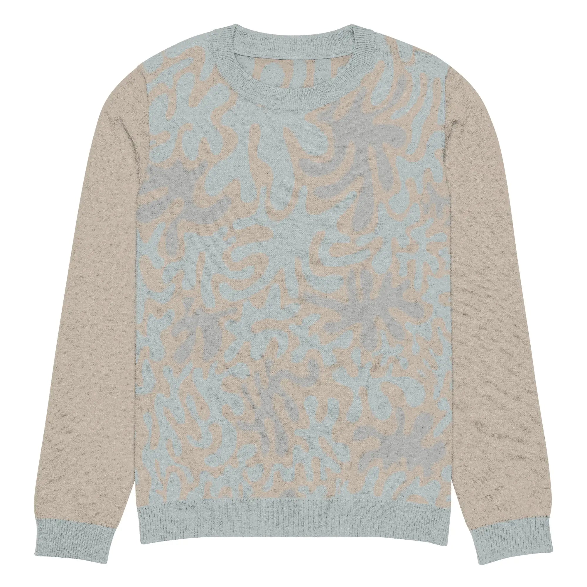 Coral Sands Knit Crew - Sustainable Ocean-Inspired Men's Sweater with 4ocean Partnership
