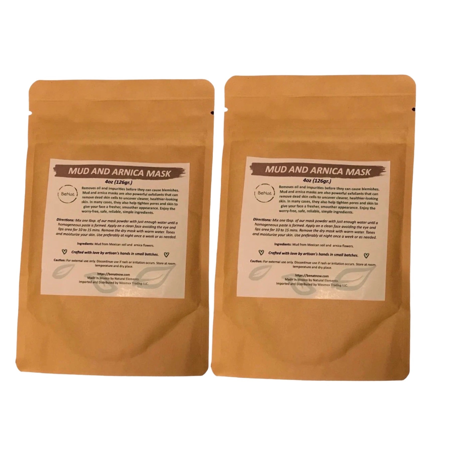 Mud & Arnica Facial Mask 2-Pack