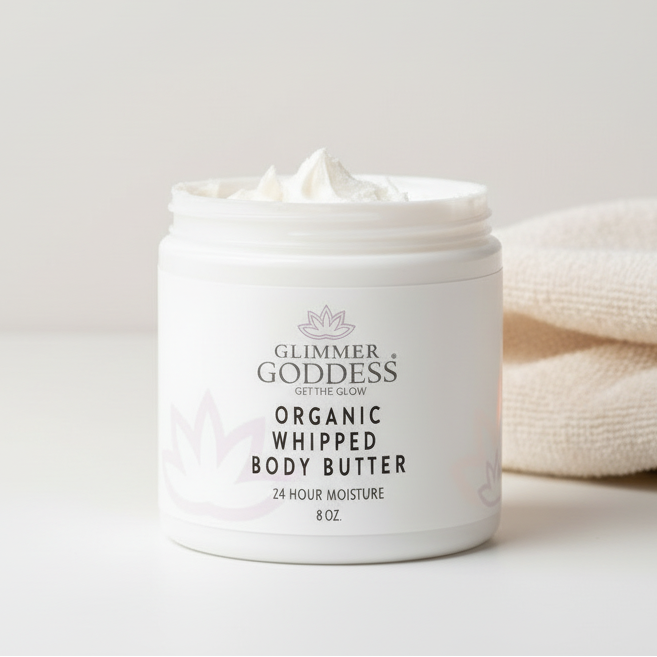 Organic Whipped Body Butter for Extremely Dry Skin